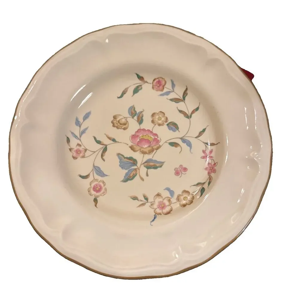 Vintage International China Chalet Loiret Dessert Plate Japan Stoneware Preowned